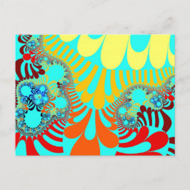 Aquamarin Rainbow Mod Postkarte