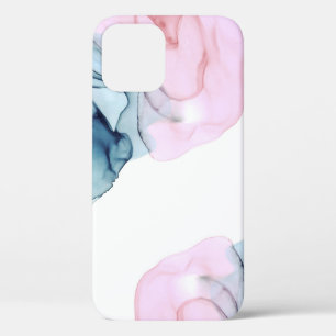 Aquamarin & rosa Ethereal Inky Fantasy Trendy Glam Case-Mate iPhone Hülle