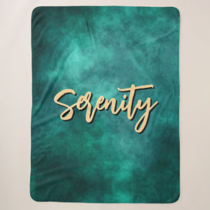 Aquamarin Serenity Sherpa Blanket Sherpadecke
