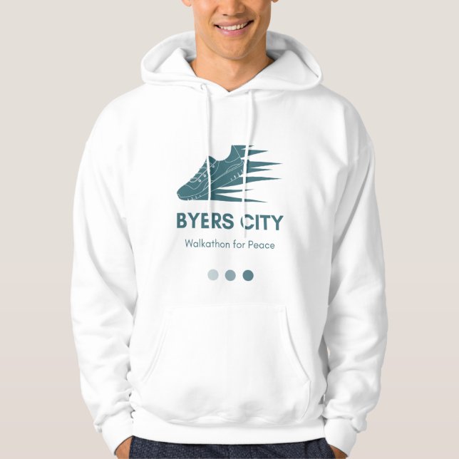 Aquamarin Shoes Hoodie (Vorderseite)