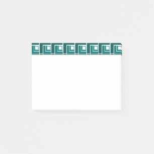 Aquamarin Topsy Turvy Post-it Klebezettel