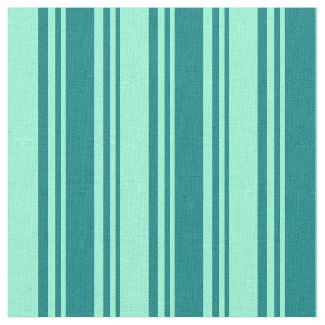 Aquamarin und Aquamarine Stoff (Nahaufnahme)