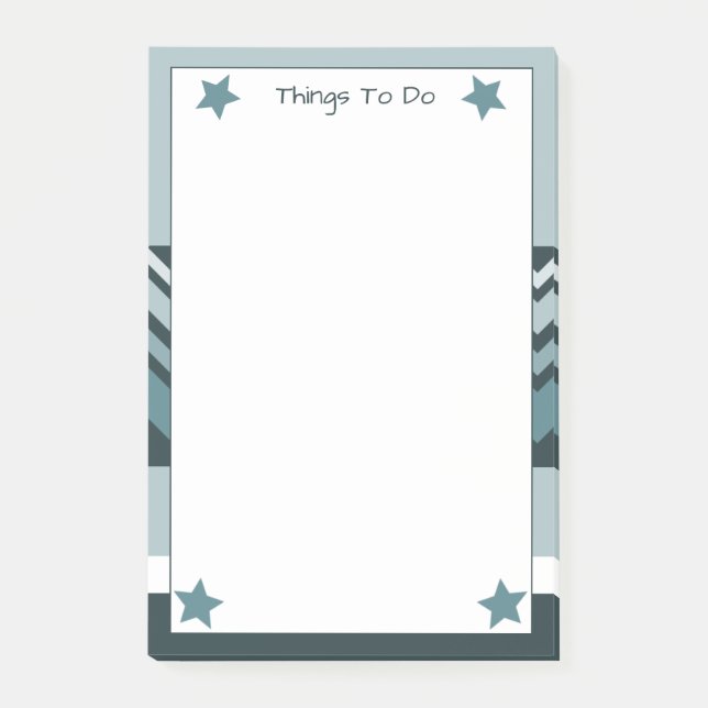 Aquamarin und leicht blau post-it klebezettel (Vorderseite)