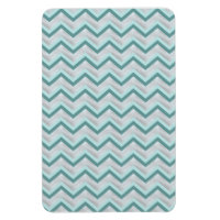 Aquamarin und Perlen ZigZag