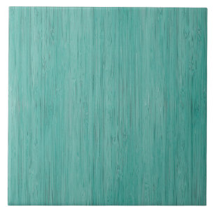 Aquamarine Bamboo Holz Grain Look Fliese
