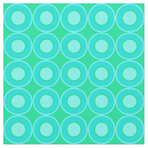 Aquamarine, bitesize Donuts, die mit Minzgrün gefü Stoff