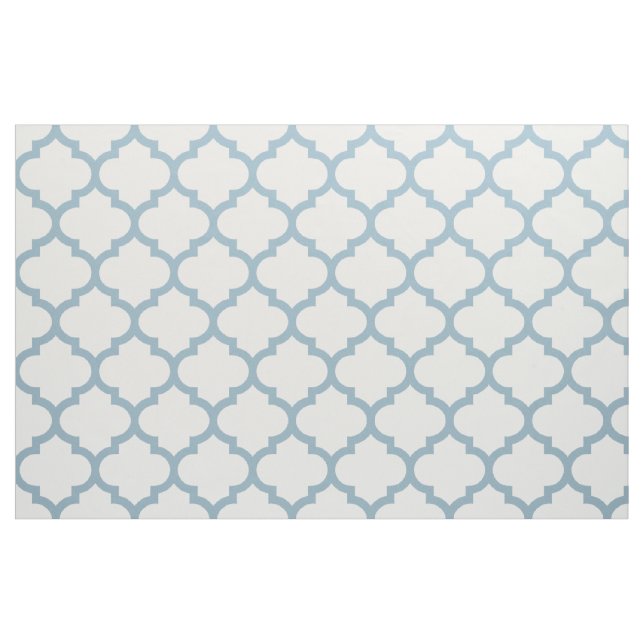 Aquamarine-Blau-marokkanisches Stoff (Fat Quarter (45,7 x 55,9 cm))