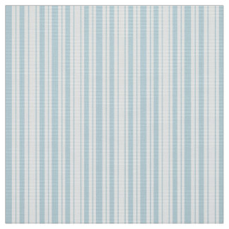 Aquamarine blaue und weiße französische tickende stoff