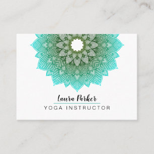 Aquamarine blaue visitenkarte