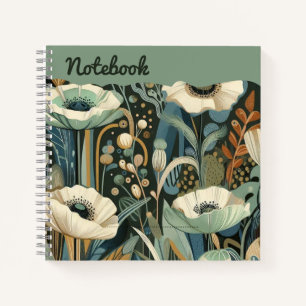 Aquamarine Blüte - Traumbild der Pflücke und des N Notizbuch