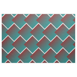 Aquamarine bordeauxfarbene Fenster Stoff