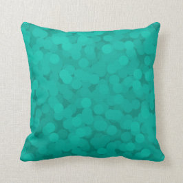 Aquamarine Champagne sprudelt Kissen