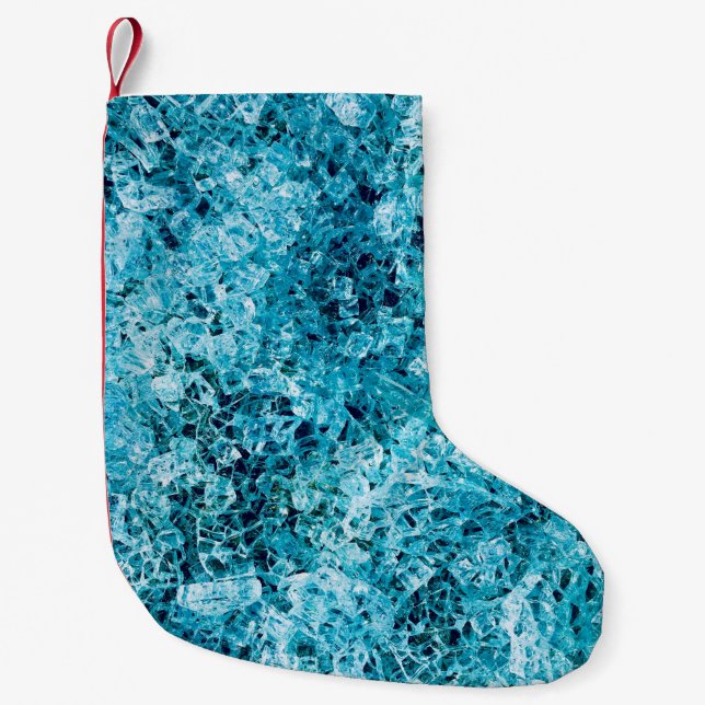 Aquamarine Darstellung Kleiner Weihnachtsstrumpf (Vorderseite)