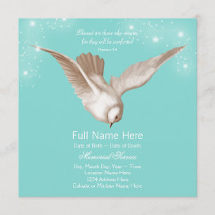 Aquamarine Einladung