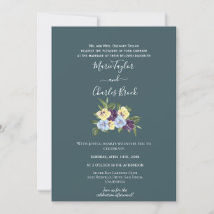 Aquamarine Einladung von Magnolia