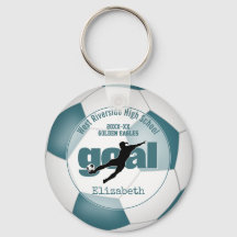 aquamarine Fußballmannschaft für Mädchen