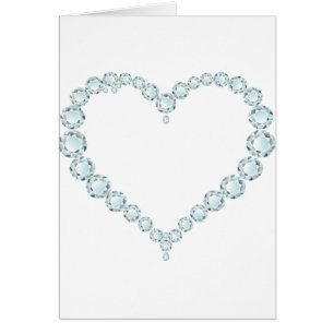 Aquamarine Gem Heart