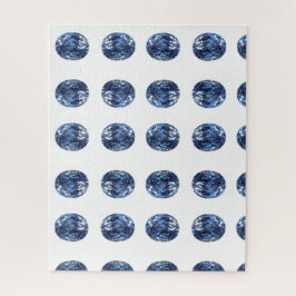 Aquamarine Gemstone Sky Blue Puzzle