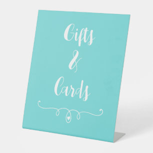 Aquamarine - Geschenke und Karten - Paradies Sockelschild