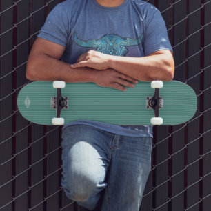 Aquamarine Gradient HAMbWG Skateboard