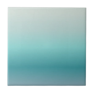 Aquamarine Gradient Minimale Gestaltung Fliese