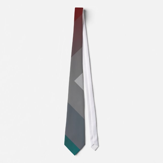 aquamarine graue Krawatte (Vorderseite)