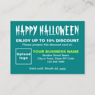 Aquamarine Green Discount Card für Unternehmen Rabattkarte