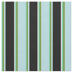 Aquamarine, grün, Pulver blau, schwarz und weiß Stoff