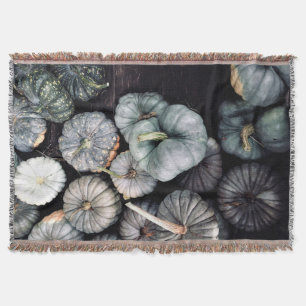 Aquamarine grüne Pumpkins Decke