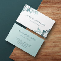 Aquamarine Grünflächen-Blätter - Therapeut