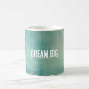 Aquamarine Grüntextur Kaffeetasse