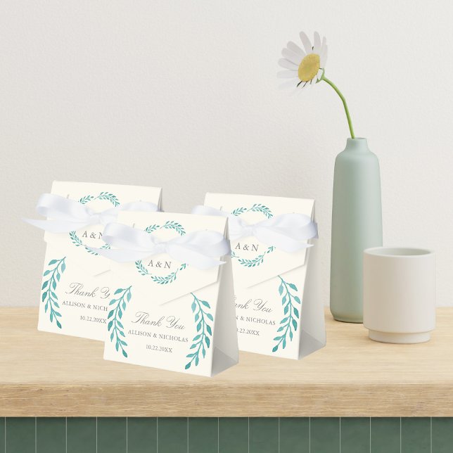 Aquamarine Hochzeit von Elfenbein Geschenkschachtel (Von Creator hochgeladen)