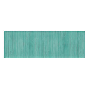 Aquamarine-hölzerner Korn-Bambusblick Namenschild