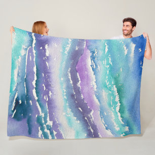 Aquamarine Ikone Fleecedecke
