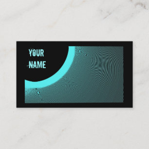 Aquamarine, individuell anpassbare Visitenkarten Visitenkarte