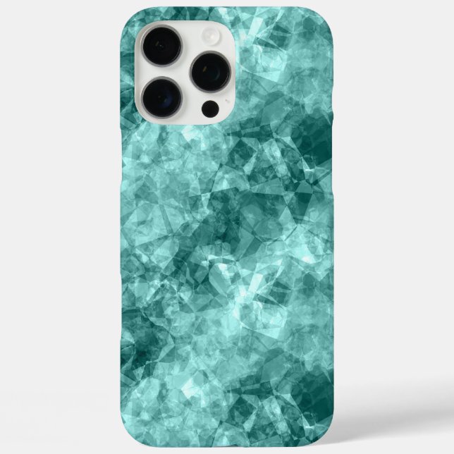Aquamarine Krummstoff Case-Mate iPhone Hülle (Rückseite)