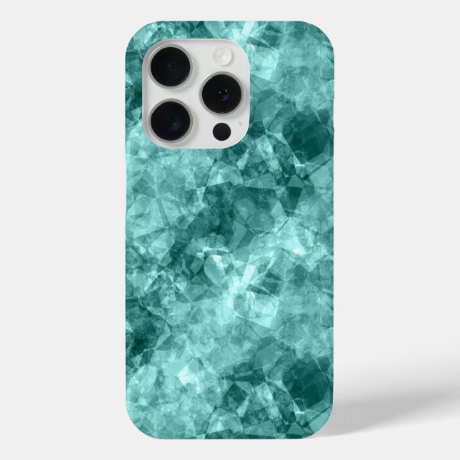 Aquamarine Krummstoff Case-Mate iPhone Hülle (Rückseite)