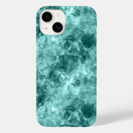Aquamarine Krummstoff Case-Mate iPhone 14 Hülle