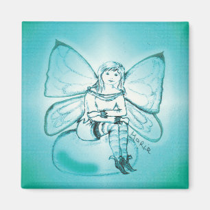 Aquamarine-Kühlschrankmagnet Magnet