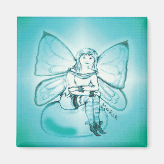 Aquamarine-Kühlschrankmagnet Magnet