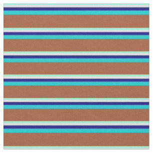 Aquamarine, Lavendel, Blau, Dunkeltürkis, Siena Stoff