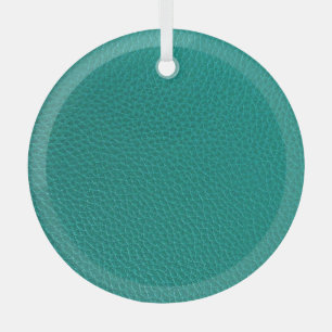 Aquamarine Leder: Modische Schlangentextur. Ornament Aus Glas