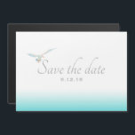 Aquamarine Meeresbrise mit Seagull Magneteinladung<br><div class="desc">Nautisches Thema in aquamarin mit seagull Akzent. Entwickelt als Save the Date,  kann aber für jeden Anlass verwendet werden. Design ist vollständig anpassbar. Melden Sie mich,  wenn Sie Hilfe beim Entwurf benötigen oder koordinierende Elemente benötigen.</div>