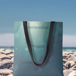 Aquamarine Mermaid Tote Bag