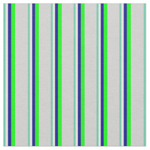 Aquamarine, Minzcreme, Dunkelblau, Limon & Grau Stoff