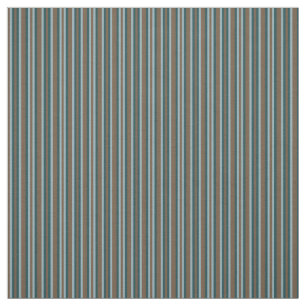 Aquamarine Mod-Alternierende Streifen Stoff