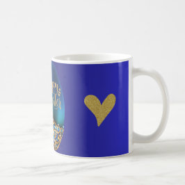 Aquamarine OsterTasse mit Liebe & Sparkor Design � Kaffeetasse