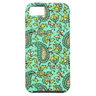 Aquamarine Paisley iPhone 5 Case-Mate stark iPhone 5 Hülle