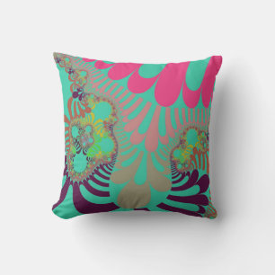 Aquamarine Pastel-Mod-Throw-Kissen Kissen