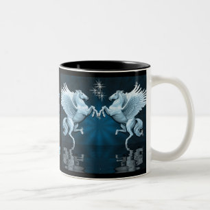 Aquamarine Pegasus Reflections Kaffeezubereitung T Zweifarbige Tasse